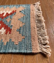 【59 ｘ 40】イラン直輸入★シーラーズ産キリム・KILIM■2881-3-H_画像6