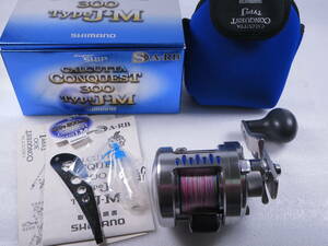 將【付属品】シマノ カルカッタ コンクエスト300 TypeJM タイプJ ジギング 日本製 SHIMANO CALCUTTA CONQUEST 02220 0902F