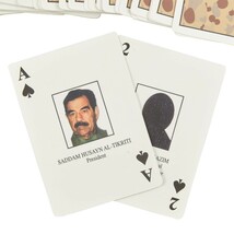 Iraqi Most Wanted Playing Cards Iraq War-Saddam Sealed NEW _画像4