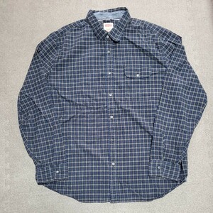 Levis　長袖シャツ　チェックシャツ　サイズ2XL　US古着　アメリカ古着　azu063