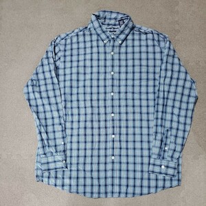 CHAPS　長袖シャツ　チェックシャツ　サイズ2XL　US古着　アメリカ古着　azu071