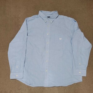 CHAPS　長袖シャツ　無地　サイズ2XL　US古着　アメリカ古着　azu087