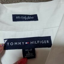 TOMMYHILFIGER　長袖シャツ　無地　サイズL　US古着　アメリカ古着　azu131_画像6