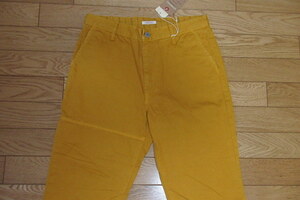 ETERNAL Eternal used processing black p pants 30 -inch mustard 75341* chinos ankle 