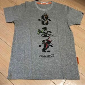 送料無料●新品タグ付●UNIQLO エヴァンゲリオン 2.0 Tシャツ Sサイズ　グレー