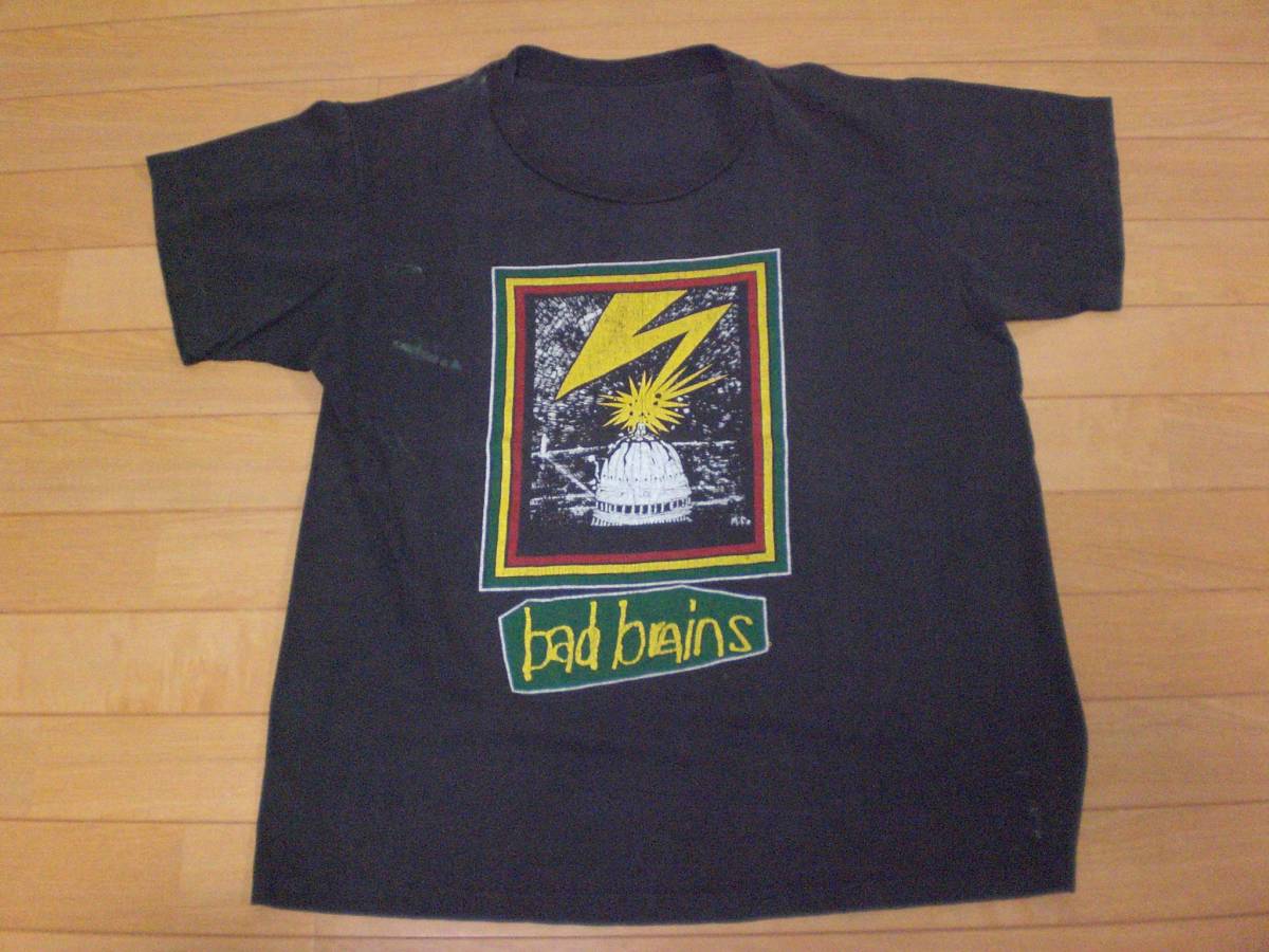 当時物 ビンテージ BAD BRAINS Tシャツ バッドブレインズ MINOR THREAT