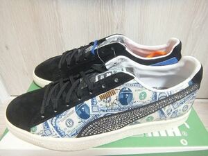 新品 PUMA × mita Clyde BLACK 28.5cm ☆ プーマ クライド ミタ ミタスニーカーズ ブラック 黒 364303-02