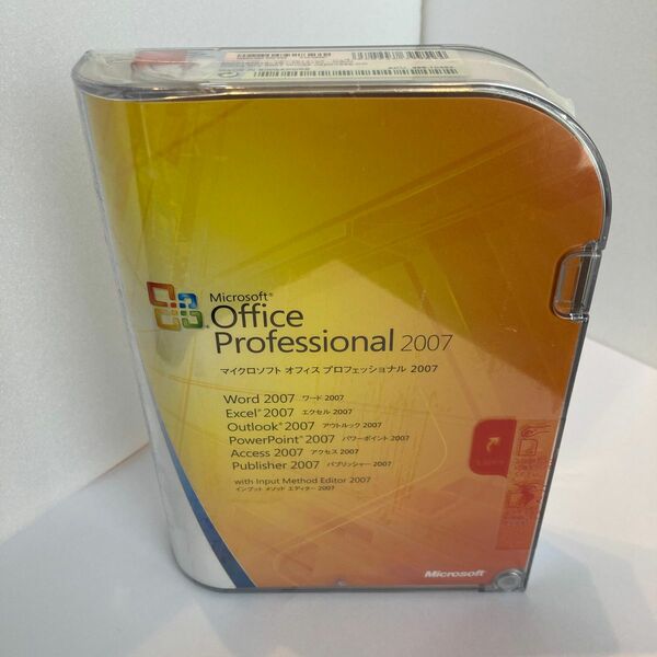 マイクロソフト オフィス プロフェッショナル 2007 新品　未開封品