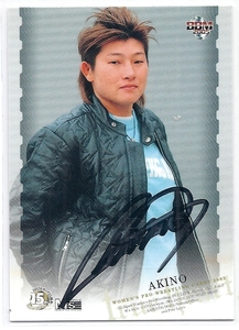 2005 BBM True Heart Akino 直筆サイン 86/98