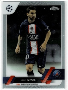 2022-23 Topps Chrome UEFA Club Competitions Lionel Messi
