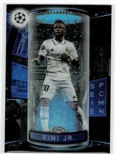 2022-23 Topps Chrome UEFA Club Competitions Vini Jr. Specimen