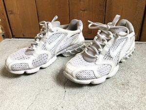 NIKE AIR ZOOM SPIRIDON CAGED 2 スニーカー CJ1288-100 白 ホワイト ナイキ エアズーム 26.5cm