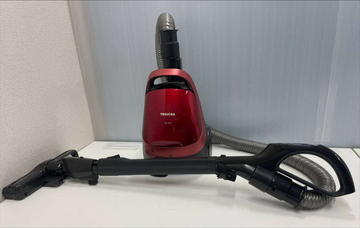 ZK2129 TOSHIBA 東芝クリーナー VC-PJ9(R) サイクロン掃除機 2021製