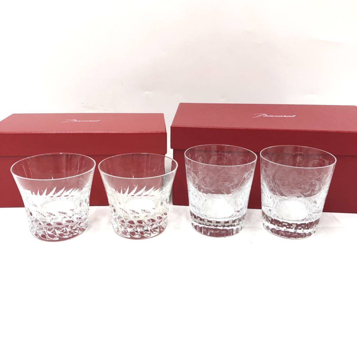 Baccarat△タンブラー△4客セット』KA-832 バカラ 2016 イヤー