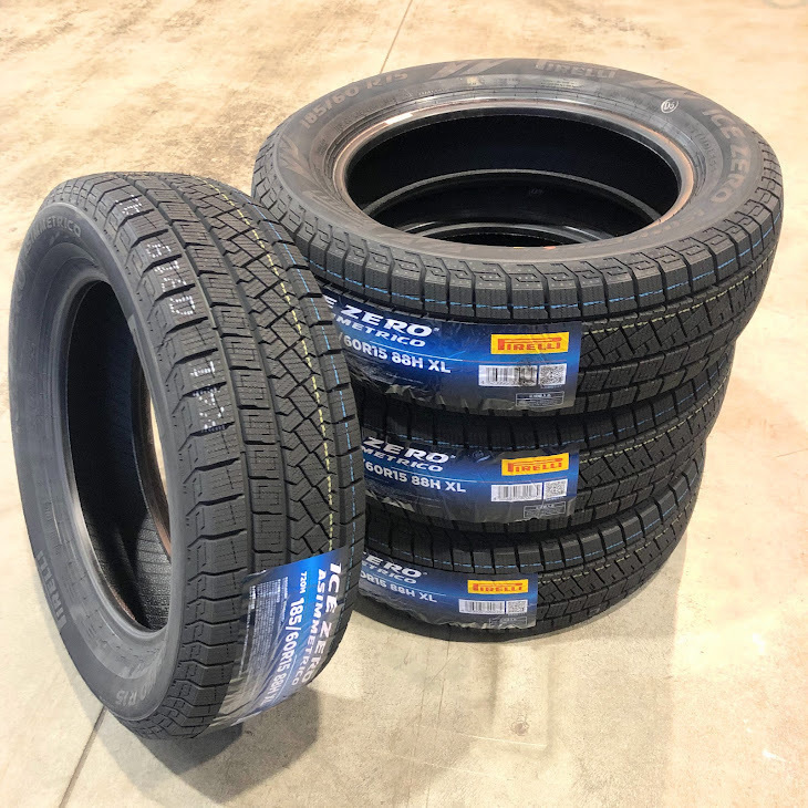 ピレリ ICE ZERO ASIMMETRICO 185/60R15 88H XL オークション比較