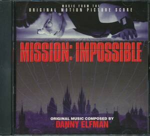 CD MISSION IMPOSSIBLE ORIGINAL MUSIC COMPOSED BY DANNY ELFMAN 輸入盤