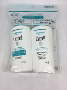  new goods kyureruCurel body care set body woshuG1 45ml lotion B 45ml