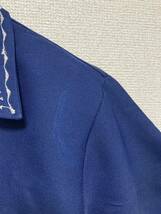70's USAヴィンテージ メキシカンシャツ 半袖シャツ 刺繍シャツ 青 Vintage 70年代_画像7