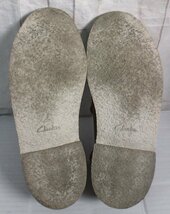 15 04572 ☆[クラークス] ブーツ レースアップシューズ メンズ スエード 27.5 cm【USED品】_画像6