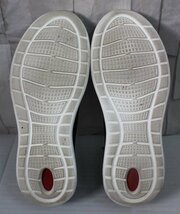 15 04535 ☆ CROCS クロックス スニーカー ライトライド ペイサー メンズ ブラック/ホワイト 204967【USED品】_画像6