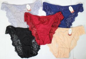 15 04462 * lady's sexy shorts si-m less race underwear sexy beautiful . ventilation 5 pieces set M size L size [ outlet ]