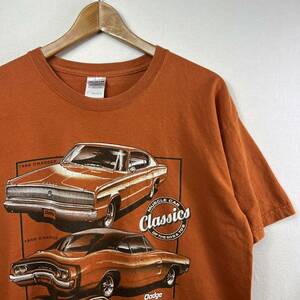 【DODGE CHARGER】Vintage Muscle Car 00s Tシャツ 古着 1966 1968 Y2K hemi cuda daytona ダッジ チャージャー マッスルカー ホットロッド