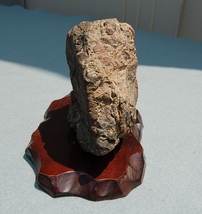 鉱物　原石　赤茶色　約2㎏　花台の上に_画像4