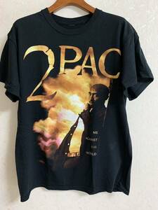 2pac オフィシャル Tシャツ M raptee rap tees dr dre snoop rap tee