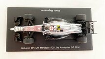 スパーク 1/43 マクラーレンメルセデスMP4-29 #20 ケビンマグヌッセン 2014 McLaren MERCEDES 2nd Australian GP K.MAGNUSSEN S3073 JP-95_画像3