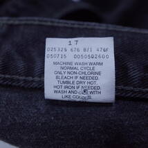 送料無料 505 W34 ブラック サルファー 硫化染め canada カナダ製 505-0260 90年代 Levi's リーバイス_画像9