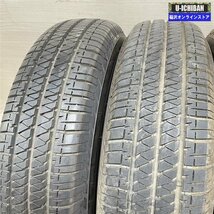 ジムニーシエラ 等 ブリヂストン デューラー H/T 684 Ⅱ195/80R15 96S 15インチ タイヤ 4本セット 009_画像5