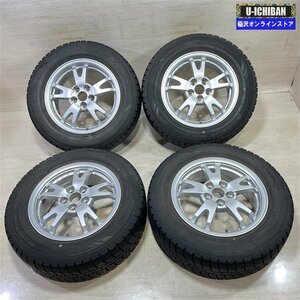 プリウス 等 トヨタ 30系 プリウス 純正 6-15+45 5H100 ノーストレック N3i 195/65R15 15インチ スタッドレス 4本セット 009