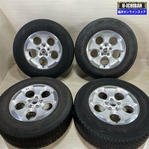 美品 JK 系ジープ ラングラー Jeep WRANGLER 純正 7.5-18+44.45 5H127 ブリヂストン デューラー H/T840 255/70R18 18インチ 4本セット 009