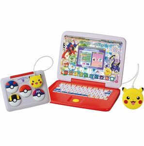 新品未使用　ポケットモンスター ポケモン ピカッとアカデミー マウスでゲットパソコン プラス 知育玩具