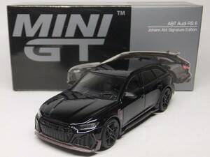 MINI GT★アウディ ABT RS 6 Johann Abt シグネチャーエディション ブラック MGT00514-L Audi 1/64 TSM