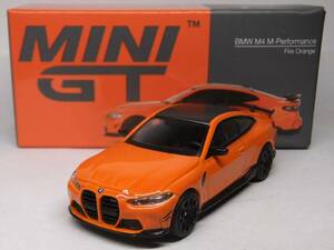 MINI GT★BMW M4 Mパフォーマンス ファイヤーオレンジ MGT00526-L M Performance G82 1/64 TSM