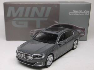 MINI GT★BMW 750Li xDrive ベルニーナグレーアンバーエフェクト MGT00515-L 7シリーズ Bernina Grey Amber Effect 1/64 TSM