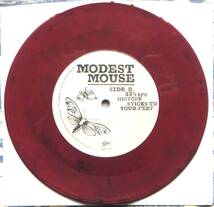 ☆MODEST MOUSE/Perpetual Motion Machines◆激レアな09年発売USオリジナル盤(88697 53312 7・Red Marble・4,000枚限定盤)２曲収録７インチ_画像4