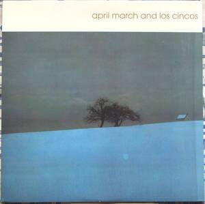 ☆April March(エイプリル・マーチ) And Los Cincos◆激レア＆廃盤の1998年発売のUSオリジナル盤(SFTRI 491)LP◇ネオアコ＆ギタポ超大名盤