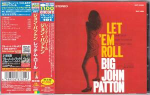 ★JOHN PATTON(ジョン・パットン)/Let ’Em Roll◇65年録音のGrant Green参加の超大名盤◆激レア限定盤＆高音質の24bitリマスタリング仕様