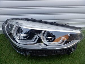 BMW純正 G01 X3 G02 X4 LED ヘッドランプ ヘッドライト 右側 運転席 8739656-02 Y-23-7-719