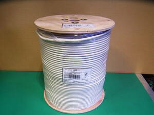 ##[ prompt decision ]Libo Cable RG6 coaxial cable PVC WHITE RG6-CS660WV 1000ft 305m unused storage goods!