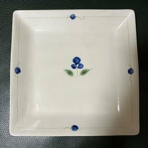 未使用 たち吉 花むすび 一枚のみ 皿 プレート 食器 送料無料 Japanese Tableware