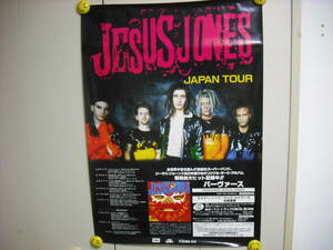 ジーザス・ジョーンズ　Jesus Jones　（ロックバンド）　告知ポスター　送料は別途です。