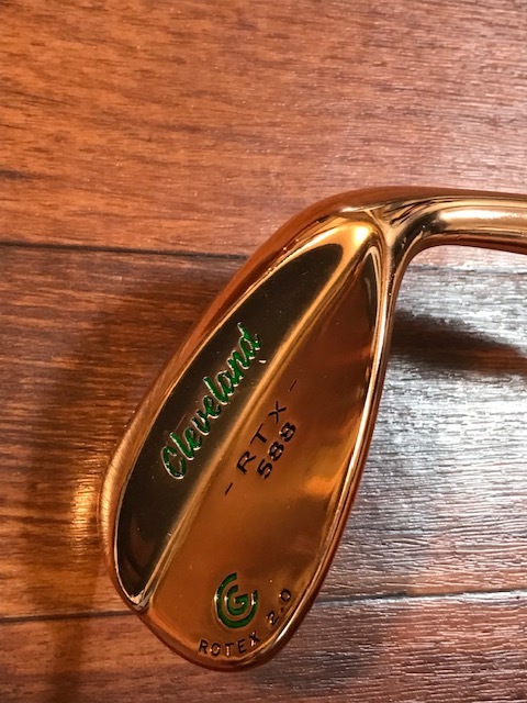 クリーブランド Cleveland 588・RTX ROTEX2.0 銅メッキ リメイクヘッド