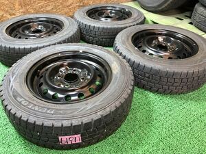 日産純正 × 175/70R14 PCD114.3 ウイングロード サニー ブルーバード プリメーラ ローレル シルビア スカイライン ADバン スタッドレス