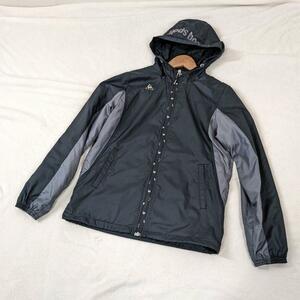 [ Le Coq ] rainwear nylon Parker Golf M black blouson water-repellent Golf wear outer fleece 