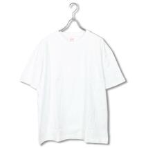 UNIVERSAL OVERALL ユニバーサルオーバーオール 半袖Tシャツ メンズ UVOP-002 無地 シンプル 白 ホワイト Lサイズ_画像2