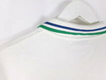 ザラ ZARA ポロシャツ コットンニット シンプル 半袖 XL ホワイト メンズ 中古 /EU_画像7
