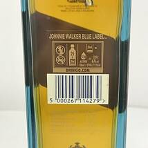 A082-59　酒　Johnnie Walker　Blue Label　BLENDED SCOTCH WHISKY　ジョニーウォーカー　ウイスキー　40％　750ml　箱付き　_画像8